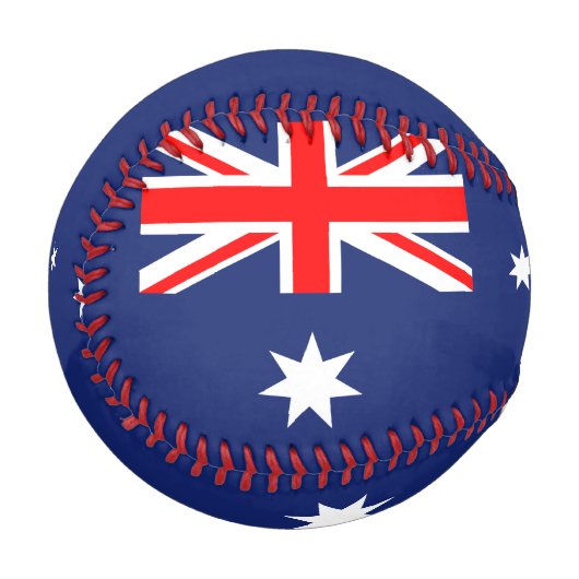 Balle De Baseball Drapeau de l'Australie (Devant Gauche)