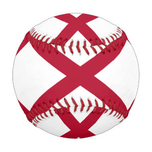 Balle De Baseball Drapeau de l'état de l'Alabama