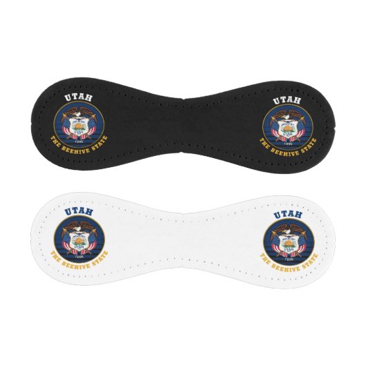 BALLE DE BASEBALL DRAPEAU DE L'ÉTAT D'UTAH BEEHIVE (Panneaux)