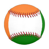 Balle De Baseball Drapeau de l'Irlande Total (Dos)