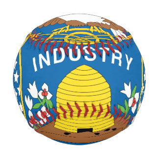 Balle De Baseball Drapeau de l'Utah
