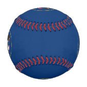Balle De Baseball Drapeau de l'Utah (Dos)