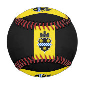 Balle De Baseball Drapeau de Pittsburgh, Pennsylvanie (Dos)