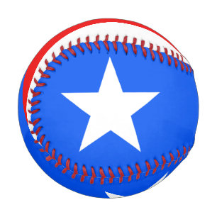 Balle De Baseball Drapeau de Porto Rico Baseball