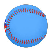 Balle De Baseball Drapeau de Tirana, Albanie Baseball (Devant Gauche)