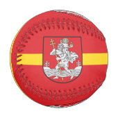 Balle De Baseball Drapeau de Vilnius, Lituanie Baseball (Devant Gauche)