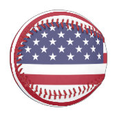 Balle De Baseball Drapeau des États-Unis (Devant Gauche)