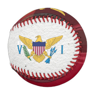 Balle De Baseball Drapeau des îles Vierges américaines St. Croix USV