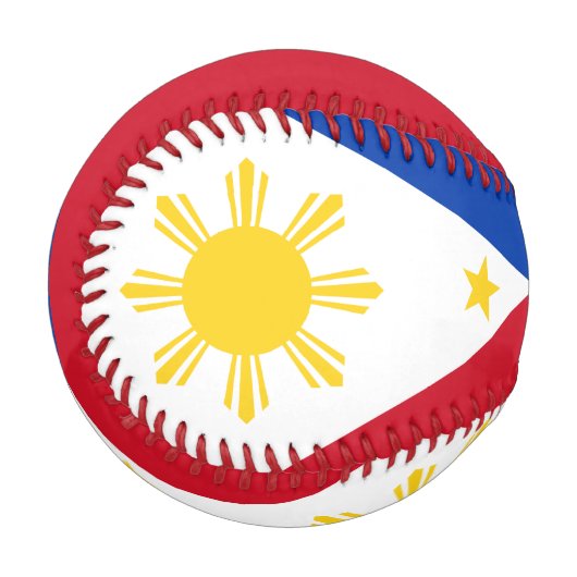 Balle De Baseball Drapeau des Philippines (Devant Gauche)