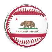 Balle De Baseball Drapeau d'État de Californie (Devant Gauche)