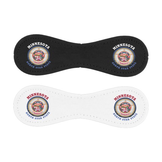 BALLE DE BASEBALL DRAPEAU D'ÉTAT DE MINNESOTA NORTH STAR (Panneaux)