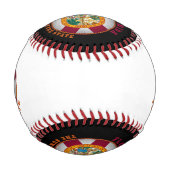 BALLE DE BASEBALL DRAPEAU D'ÉTAT FLORIDE (Dos)