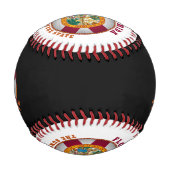 BALLE DE BASEBALL DRAPEAU D'ÉTAT FLORIDE (Devant)