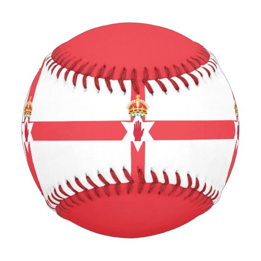 Balle De Baseball Drapeau d'Irlande du Nord Baseball (Devant)
