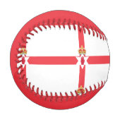 Balle De Baseball Drapeau d'Irlande du Nord Baseball (Devant Gauche)