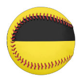 Balle De Baseball Drapeau du Bade-Wurtemberg (État allemand) (Devant Gauche)