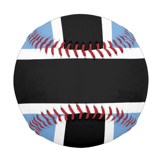 Balle De Baseball Drapeau du Botswana de baseball (Devant)