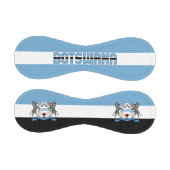 Balle De Baseball Drapeau du Botswana et blason patriotique (Panneaux)