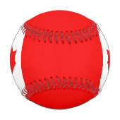Balle De Baseball Drapeau du Canada (Devant)