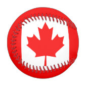 Balle De Baseball Drapeau du Canada (Devant Gauche)