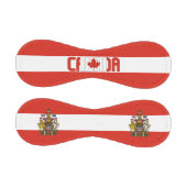 Balle De Baseball Drapeau du Canada et armoiries patriotiques (Panneaux)