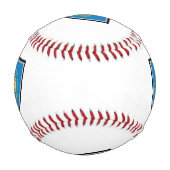 Balle De Baseball Drapeau du Dakota du Sud (Dos)