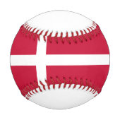 Balle De Baseball Drapeau du Danemark (Devant)