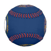 Balle De Baseball Drapeau du Kentucky (Dos)