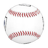 Balle De Baseball Drapeau du Massachusetts (Dos)