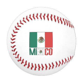 Balle De Baseball Drapeau du Mexique personnalisé