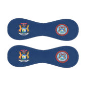Balle De Baseball Drapeau du Michigan (Panneaux)