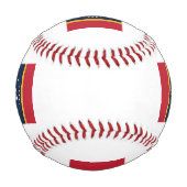 Balle De Baseball Drapeau du Mississippi (Devant)
