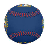 Balle De Baseball Drapeau du New Hampshire (Devant)