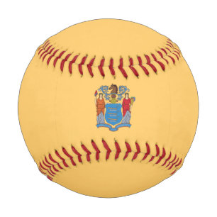 Balle De Baseball Drapeau du New Jersey