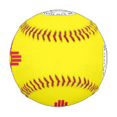 Balle De Baseball Drapeau du Nouveau Mexique (Devant)