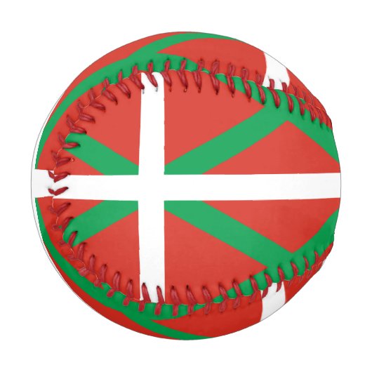 Balle De Baseball Drapeau du Pays basque (Devant Gauche)