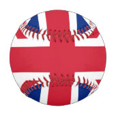 Balle De Baseball Drapeau du Royaume-Uni (Dos)