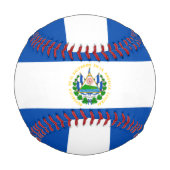 Balle De Baseball Drapeau du Salvador (Devant)