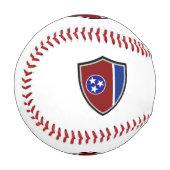 Balle De Baseball Drapeau du Tennessee (Devant Gauche)