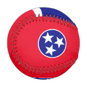 Balle De Baseball Drapeau du Tennessee (Devant Gauche)