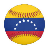 Balle De Baseball Drapeau du Venezuela (Devant)