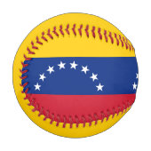 Balle De Baseball Drapeau du Venezuela (Devant Gauche)
