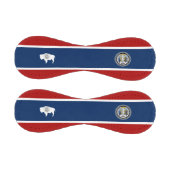 Balle De Baseball Drapeau du Wyoming (Panneaux)