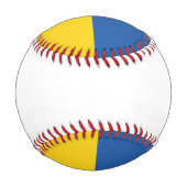 Balle De Baseball Drapeau d'Ukraine (Dos)