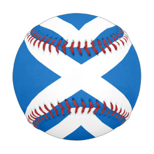 Balle De Baseball Drapeau écossais (Saltire) (Drapeau écossais)