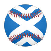 Balle De Baseball Drapeau écossais (Saltire) (Drapeau écossais) (Devant)