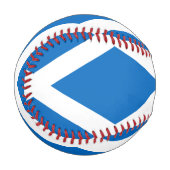 Balle De Baseball Drapeau écossais (Saltire) (Drapeau écossais) (Devant Gauche)