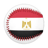 Balle De Baseball Drapeau égyptien Baseball (Devant Gauche)