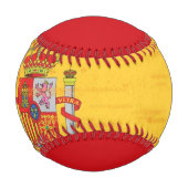 Balle De Baseball Drapeau espagnol (Devant)