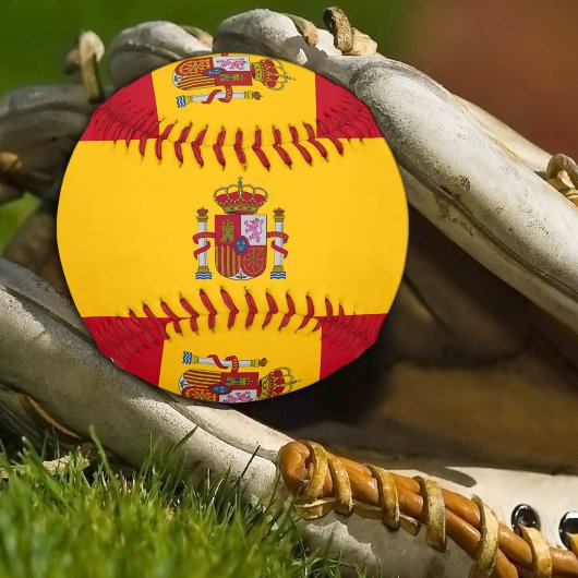 Balle De Baseball Drapeau espagnol & Espagne sports / Bals de baseba